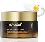 Medicube Deep Vita C Capsule Cream 55g – Unisex Vitamin C Illuminating Facial Cream K-Beauty