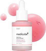 Medicube PDRN Pink Peptide Serum 30ml – Unisex Collagen Anti-Aging Facial Serum K-Beauty